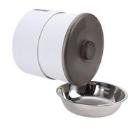 Pssopp Alimentador Automático para Gatos, Control Automático de Comederos, Dispensador Inteligente de Comida para Perros para Uso Doméstico, Alimentador para Gatos, Remoto para Montado en la Pared