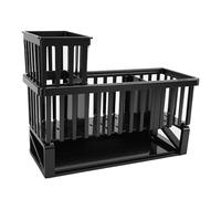 Pssopp Almacenamiento de Cocina Organizador Multifuncional para Encimera de Cocina con Soporte Alto para Cepillos de Esponja, Soporte para Fregadero, Organizador para Fregadero de