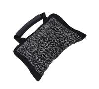 Pssopp Almohada para Mordeduras de, Juguete Interactivo de Poliéster para Masticar para Perros Pequeños y Medianos, Entrenamiento de Mordida para Ejercicio Al Aire Libre, Li (Black)