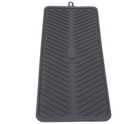 Pssopp Almohadilla de Drenaje de Silicona, Estera para Secar Platos, Estera de Barra Plegable Impermeable con Resistente Al Calor, Fácil de Limpiar para Barra de Fregadero de Encimera