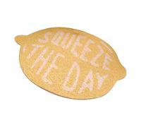 Pssopp Almohadilla Flexible para Rascar Gatos, Tapete de de PVC Antideslizante para Atrapar Alimentos para Mascotas, Forma de Fruta Vibrante, Fácil de Limpiar para Gatos (40x60cm)