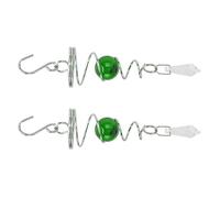 Pssopp Anchado la Pelota Espiral Viento Viento Tensión de Acero a Prueba de óxido. (GREEN)