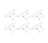 Pssopp Anclajes para Muebles Correas Antivuelco para Muebles Anclajes de Pared para Longitud Ajustable de Acero Inoxidable para Estantería, Gabinete, Aparador, Soporte para TV