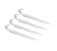 Pssopp Anclas de Trampolina, Estacas de Tierra de Acero Galvanizado de Servicio Pesado, Excelente Estabilidad para Columpios y Más, Asegure su Equipo Al Aire Libre con Facilidad