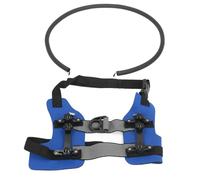 Pssopp Anillo de Perro Ciego Ajustable Material Premium Fijación Fácil Guardia de Parachoques de Perro Ciego para Mascotas Ciegas (M)