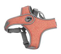 Pssopp Arnés de Chaleco para para Caminar, Tela Transpirable Ajustable, Cómoda Correa de Pecho en Forma de X para Perros y Gatos (M)