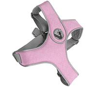 Pssopp Arnés de Chaleco para para Caminar, Tela Transpirable Ajustable, Cómoda Correa de Pecho en Forma de X para Perros y Gatos (XS)