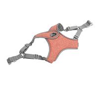 Pssopp Arnés de Chaleco para para Caminar, Tela Transpirable Ajustable, Cómoda Correa de Pecho en Forma de X para Perros y Gatos (L)