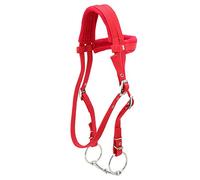 Pssopp Arnés de Rienda Ajustable con Brida para Caballo, Filete Extraíble con Cojín de Esponja Gruesa para un Uso Cómodo en Caballos de 1,4-1,65 M