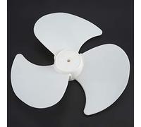 Pssopp Aspas de Ventilador de Repuesto de Plástico de 3 Hojas, 10,6 Pulgadas con Orificio de 8mm de Diámetro para Ventilador Eléctrico, Fácil de Instalar y Quitar, 2 uds.