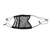 Pssopp Barrera de Seguridad para Auto, Red de Malla Universal para Mascotas, Separador de Asiento Delantero con Ganchos y Correas, Port¨¢Til para Perros y Gatos, Negro