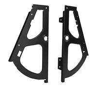 Pssopp Bisagra para Gabinete de Zapatos Accesorio de Torneado para Estante de Cajón de Acero Laminado en Frío Accesorio de Conversión Plegable Negro de 235 Mm para Entrada Montada en la Pared