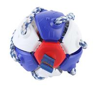 Pssopp Bola de Platillo Volador para Perros, Disco Volador Interactivo para Mascotas para Jugar Al Aire Libre, Estimulación Mental Atractiva, Diseño Duradero Resistente Al Agua, para Todos los (Blue)