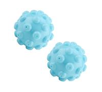 Pssopp Bolas de para Secadora, Bola Suavizante de Ropa de PVC Azul Reutilizable, Acelera el Secado, Reduce las Arrugas, Ideal para Lavadoras y Ropa