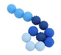 Pssopp Bolas Sensoriales de Silicona, Juguetes para Aliviar el Estrés, Juego de Bolas Portátiles para Inquietos, Mejora Las Habilidades Motoras Finas, Adultos y Niños en Viajes