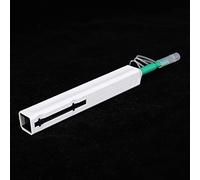 Pssopp Bolígrafo de Limpieza de Fibra óptica, Limpiador óptico de Microfibra para FC/ST/SC/MU de 2,5 Mm, Uso Sencillo con una Sola Pulsación y Diseño Compacto para Cables de Red