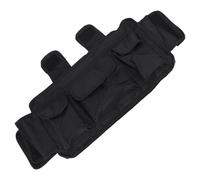 Pssopp Bolsa de Almacenamiento Plegable para Andador, Bolsa de Tela Oxford 600D con Múltiples Bolsillos, Organizador Ligero de Fácil Lavado para Personas Mayores, Sillas Plegables y Sillas de Bastón