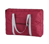 Pssopp Bolsa de Equipaje Plegable, Bolsa de Viaje de Nailon Impermeable, Organizador de Gran Capacidad para Viajes y Uso Diario (borgoña)