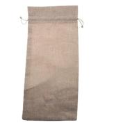 Pssopp Bolsa de Vino de Lino con Cordón para Botella Individual, Estilo