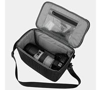 Pssopp Bolsa para Cámara de Gran Capacidad, Estuches para Lentes Bolsa Portátil para Equipo de Estudio Fotográfico a Prueba de Agua para Fotógrafos Mujeres Hombres para Cámara de Gran Capacidad,