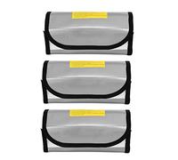 Pssopp Bolsa Segura para Protector de Batería, Resistente a Altas Temperaturas, a Prueba de Explosiones, con Diseño de Calor Aislante Eficiente, para Almacenamiento de Carga en el