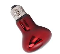 Pssopp Bombilla de Lámpara de Calor para Reptiles, Material Cerámico, Luz Calefactora UVA para Dragones Barbudos y Otros Reptiles de 220 V a 240 V (50W)