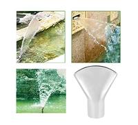 Pssopp Boquilla de Fuente de Ventilador Direccional, Chapada en Cobre, Alta Altura de Pulverización, Cabezal de Pulverización de Paisaje Duradero para Spa y Piscina (#11)
