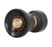 Pssopp Boquilla de Lavado de Autos para Manguera contra Incendios de Flujo Grande, Construcción de Aleación de Zinc, Agarre Mejorado y Gestión de Presión para Riego de Jardines y Baño de Mascotas