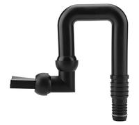 Pssopp Boquilla de Pico de Pato de plástico Acuario Boquilla de Salida de Agua en Forma de U Flexible Flexible Girar Boquilla Tanque de Peces Bomba de Boquilla