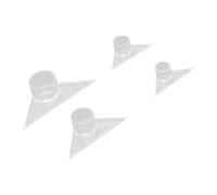 Pssopp Boquilla de Salida de Agua Triangular, Accesorios para Bomba de Agua Boquilla de Salida de Retorno de Transparente de 25 Mm 32 Mm para Montaje de Plomería del Extremo de del Acuario de de