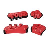 Pssopp Botas de Caballo con Menudillo con Forro de Neopreno y Banda Elástica de 7,5 X 17,3 Cm Botas Traseras Ligeras para Caballos con Orificios de Ventilación para Entrenamiento de Salto (Grande)