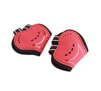 Pssopp Botas de Caballo con Menudillo con Forro de Neopreno y Banda Elástica de 7,5 X 17,3 Cm Botas Traseras Ligeras para Caballos con Orificios de Ventilación para Entrenamiento de Salto (Medio)
