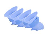Pssopp Botas para Perros, Botas para Perros, a Prueba de Agua, Invierno, Nieve, Día Lluvioso, Zapatos de Lluvia para Cachorros, Protector para Suministros para Al Aire Libre (Tamaño L (6x4,5
