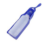 Pssopp Botella de Agua de Viaje para Mascotas, Perros, Gatos, Cachorros, 250 Ml, 500 Ml, Fuente Portátil para Beber de Mano con Recipiente Plegable para Caminar, Senderismo, Acampar, (250ml)