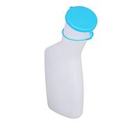 Pssopp Botella de Orina a Prueba de Derrames, Botella de Orina Portátil para Hombres y Mujeres, Urinario Fácil de Limpiar y a Prueba de Fugas para Viajes Uso Hospitalario (1000ml macho)