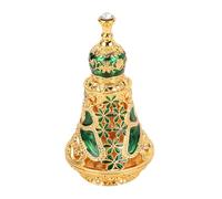 Pssopp Botella de Perfume Recargable, Boda de Aceite Esencial de Vidrio Vintage de Estilo del Medio Oriente 12 Ml (A)