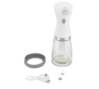 Pssopp Botella Pulverizadora de Aceite Eléctrica, Dispensador de Aceite Eléctrico Ajustable, Botella de Vinagre, Dispensador de de Soja para Cocinar, Hornear, Asar y Freír