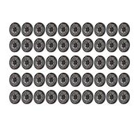 Pssopp Botones de Cocina, Exquisito Botón de Madera Tallada para Accesorios de Costura, Bricolaje Redondo de 1 Pulgada, Ideal para Ropa, Decoración del Hogar, Regalos de Lujo