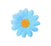 Pssopp Cabezas de Gerbera Margarita Artificiales, 100 Unidades 1.57 (Azul