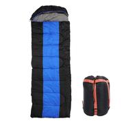 Pssopp Calefactor de Dormir para Acampar, Anti -Sucio y Fácil de Limpiar el Saco de Dormir con Calefacción Multifuncional Ligero para Acampar Senderismo (5V) (Blue)