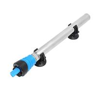Pssopp Calentador de Acero Inoxidable para Acuario, Termostato Ajustable,