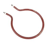 Pssopp Calentador de Incubadora, Material de Hierro, Elemento Calefactor Circular de 200 W, Tamaño Ajustable para Accesorios de Incubadora (Tubo Calefactor Redondo de 200W (Redondo pequeño))