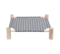 Pssopp Camas y Muebles para Gatos Cuna para Mascotas con Refrigeración Elevada Lavable para Mascotas, Animales Pequeños, Cama Elevada para Perros para el Hogar y Exteriores, Cama Extraíble para