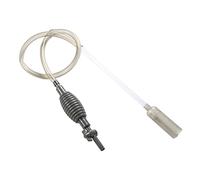 Pssopp Cambiador de Agua del Tanque de Pescado Manual del Limpiador de Agua Cambiador de Vacío Syphon Fácil de Usar Herramienta de de para Transparente en la Tanque de Pescado Material de PVC