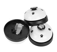 Pssopp Campana de Entrenamiento para Mascotas, 3 Piezas, Llamada de Cena para Perros y Gatos, Dispositivo de Entrenamiento para Cachorros, Juguetes para Mascotas, Herramientas de (White)
