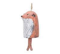 Pssopp Campanas de Viento de Animales de Resina Pintadas a Mano con Forma Realista y Sonido Nítido para Decoración de Jardín, árbol y Patio Trasero (B Marmota)