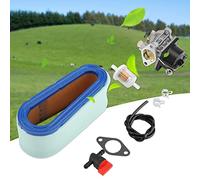 Pssopp Carburador para 640065A, Metal, Juego de Filtros de Aire para Modelos de Motores Pequeños de OHV125 OHV130 OHV135