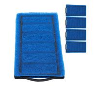 Pssopp Cartuchos de Filtro de Carbono del Tanque de Acuario PVC Reemplazo de Azul de Plástico 4 PCS para Mejora de la Calidad del Agua
