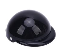Pssopp Casco de Mascota de Gato de Perro Elegante, Casco de Motocicleta para Perros, Correa Ajustable, Sombrero de Aventura Al Aire Libre para Pequeños Gatos (M)