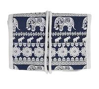 Pssopp Case de Ganchos Crochet Diseño Gran Capacidad, Caja Agujas Tejer Enrollables Portátiles Herramienta para Varias y Accesorios Tejido con Peso Ligero (Bolsa Vacía -